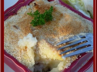 Parmentier de cabillaud