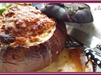 Aubergines farcies au mascarpone