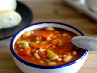 Velouté fèves - Recette soupe - Un déjeuner de soleil