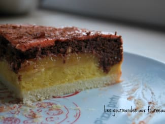 gâteau quatre-quarts aux pépites de chocolat fait dans un moule à tube  16212766 Photo de stock chez Vecteezy