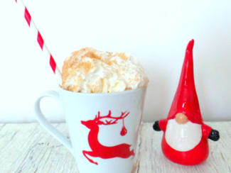 Café latte aux épices à pain d'épices