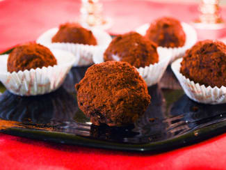 Truffes au chocolat au lait facile et rapide : découvrez les recettes de  Cuisine Actuelle