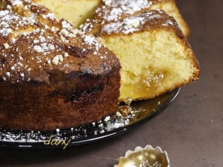 Gâteaux moelleux au confit de citrons