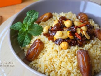 Boulgour aux fruits secs