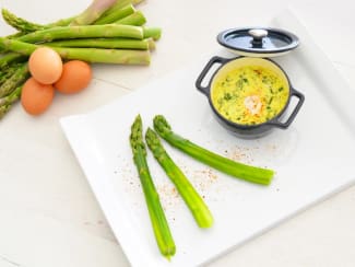 Oeufs cocotte au lait de coco