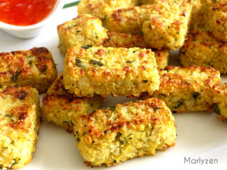 Croquettes de chou-fleur au parmesan