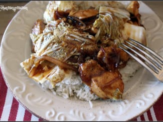 Poulet adobo philippin
