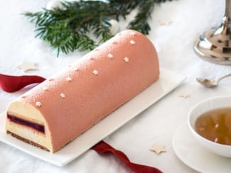 Créer un effet velours sur un entremets - Recette par Empreinte Sucree