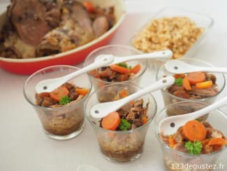 Verrines salées pour Pâques