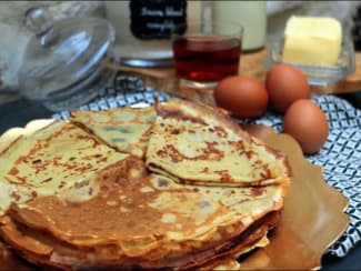 Crêpes sans repos de Christophe Michalak