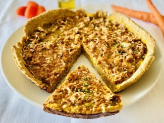 Tarte à la carotte