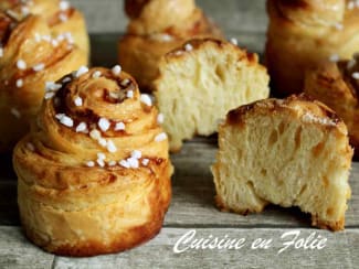 La brioche feuilletée aux pralines roses de Philippe Conticini