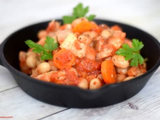 Haricots blancs à la tomate - Cuisiner les légumineuses