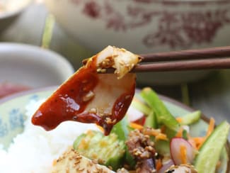 Calamar grillé à la vietnamienne