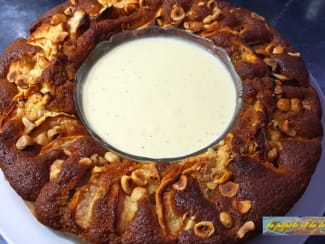 Moelleux aux pommes et noisettes