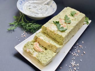 Mousseline de poisson aux crevettes