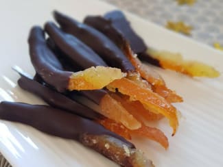 Orangettes au Chocolat Maison - Recette par gourmandiseassia