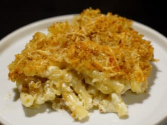 Gratin de pâtes à la fourme d'Ambert