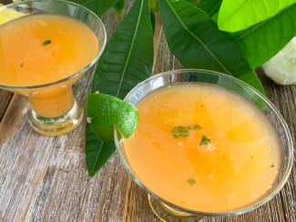 Cocktail Rhum arrangé à la mangue - Recette par Sébastien Perceron