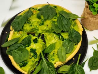Quiche toute verte