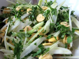 Salade de fenouil aux lupins
