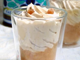 Verrine au fromage blanc et orange Thermomix pour 4 personnes