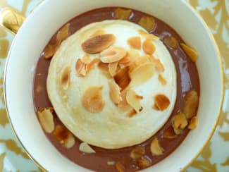 Iles flottantes au chocolat