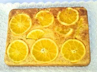 Gâteau à l'orange sans beurre moelleux et léger