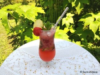 Mojito aux fraises