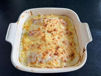 Gratin d'endives au jambon
