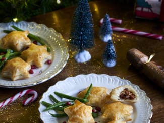 Petits feuilletés étoiles au bœuf
