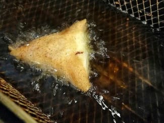 Samoussa au poisson créole