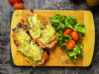 Aubergines façon pizza