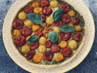 Tarte aux tomates cerise comme en Italie