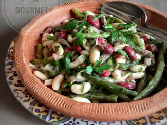 Salade aux 3 haricots