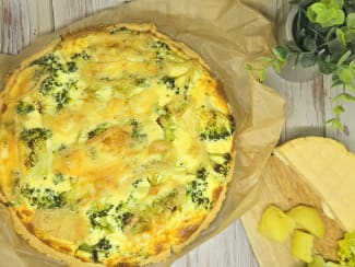 Quiche au munster
