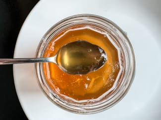 Gelée de pommes au cidre