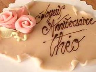 Parchemin en pâte d'amande