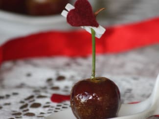 Recette Pommes d'amour des fêtes forraines