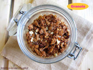 Céréales pour le petit déjeuner maison # Granola #