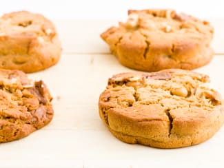 Les cookies cacahuète-chocolat au lait d'Eric Kayser