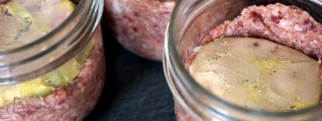 Techniques appliquées aux farces et foie gras