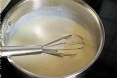 Sauce Mornay - Etape 4