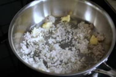 Dos de cabillaud Dugléré - Etape 1