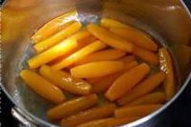 Carottes tournées - Etape 9