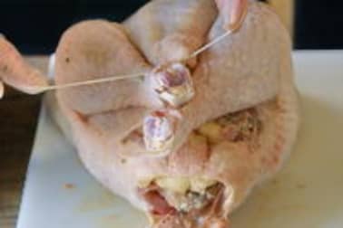 Chapon farci - Etape 9