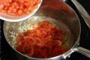 Cuire un concassé de tomates - Etape 4