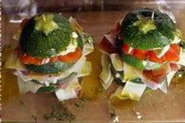 Hamburgers de courgettes - Etape 11