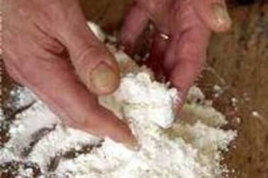 Crumble pommes myrtilles - Etape 4