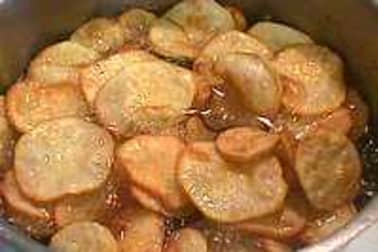 Frites et chips de patate douce - Etape 8